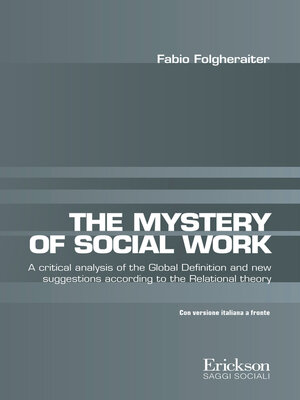 cover image of The mystery of social work